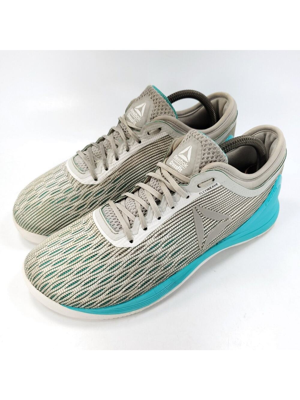 Reebok Crossfit Nano Fluxweave Athletic Shoe Womens Size 9.5 CN1042 Gray Blue